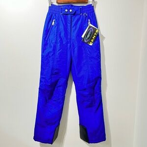 Fera New with Tags Ski Snow Pants Royal Blue Size 6